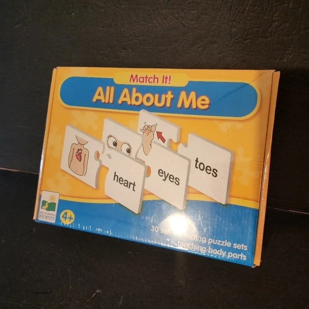 The Learning Journey Match It! All About Me Puzzle Sets NEW SEALED